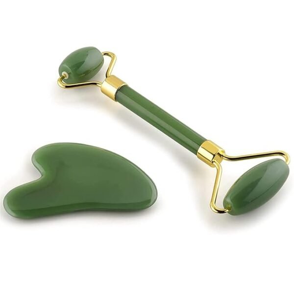 0033 HUDACRUSH Facial Massager Jade Roller & Gua Sha Tool - Image 6