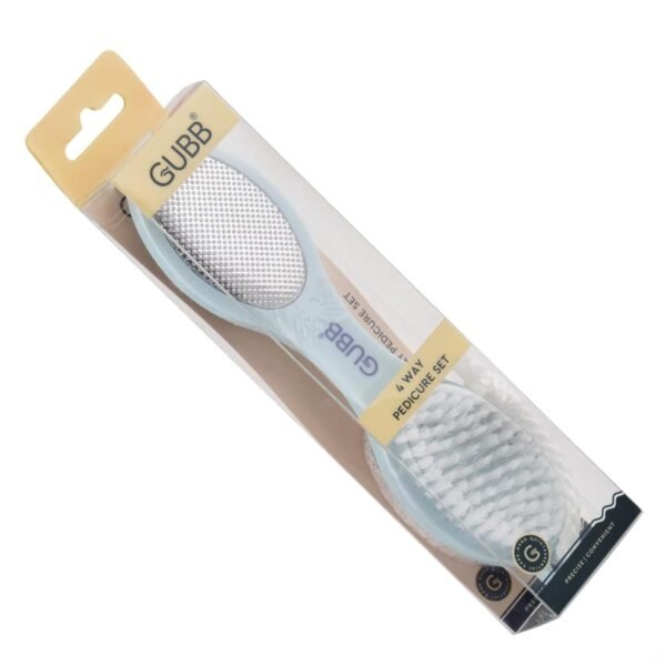 0046 Pedicure Set For Dead Skin Removal - Pumice Stone, Foot Brush, 4 in1 Pedicure Solution - Image 6
