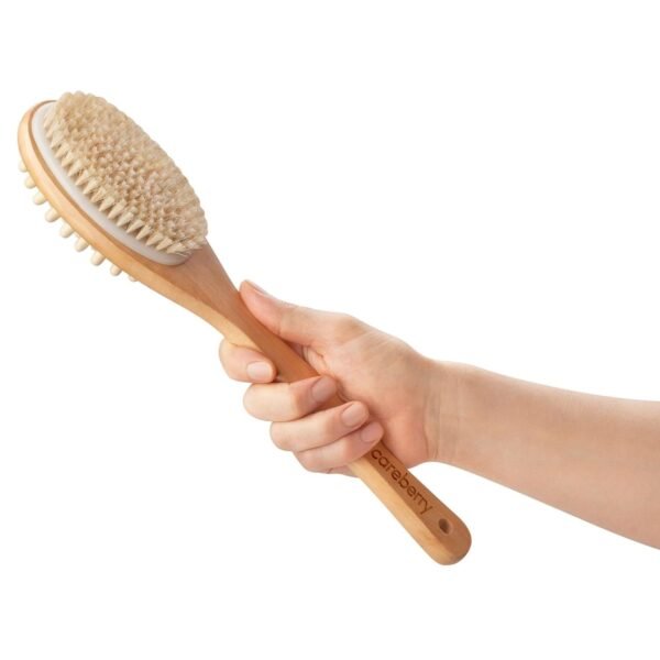 Body Brush - Eco-Friendly Exfoliating Body Scrubber with Long Handle - Image 7