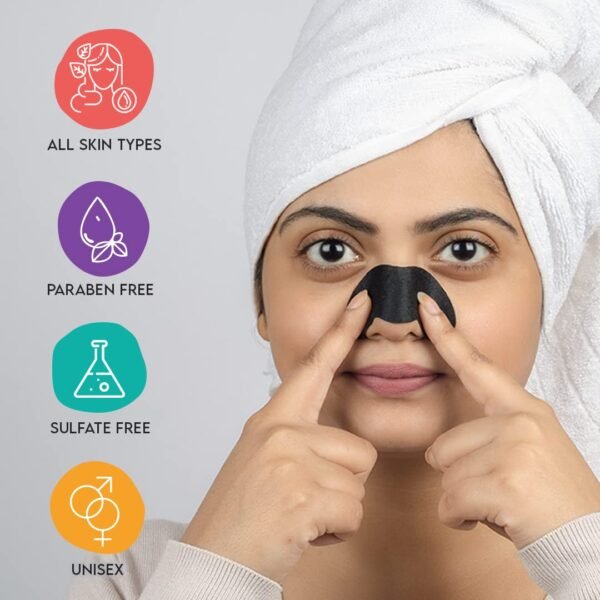 Blackhead Remover Bamboo Charcoal Nose Strips - Image 11