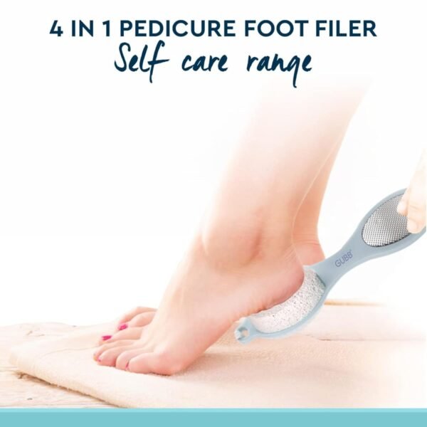 0046 Pedicure Set For Dead Skin Removal - Pumice Stone, Foot Brush, 4 in1 Pedicure Solution - Image 4