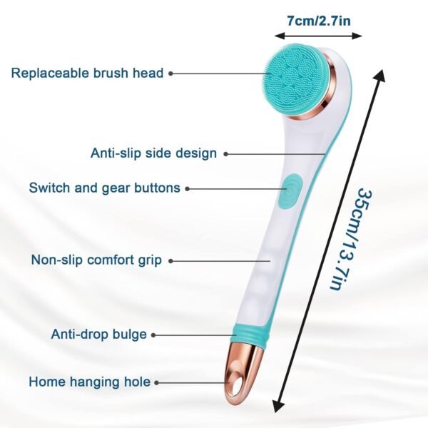 Back Scrubber Shower Exfoliating | Electric Back Washer - Image 6