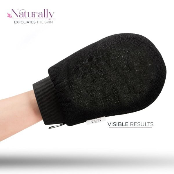 Body Exfoliating Glove - Pure Viscose Fibre, Double-Layered Exfoliating Body Glove for Dead Skin - Image 7