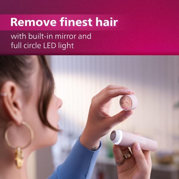 Philips Facial Trimmer for Women - Skin Safe with Hypo Allergenic Blades - Image 5