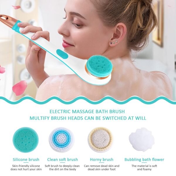 Back Scrubber Shower Exfoliating | Electric Back Washer - Image 10