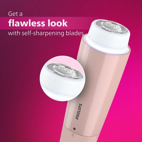 Philips Facial Trimmer for Women - Skin Safe with Hypo Allergenic Blades - Image 4