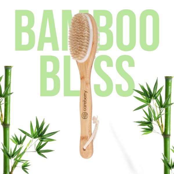 Body Brush - Eco-Friendly Exfoliating Body Scrubber with Long Handle - Image 9