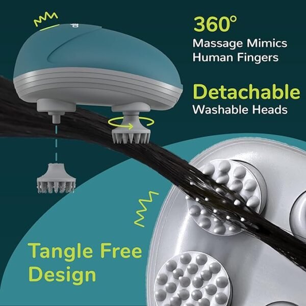 0028 Scalp Massager | Scalp, Body & Head Massager for Hair Growth  - Image 3