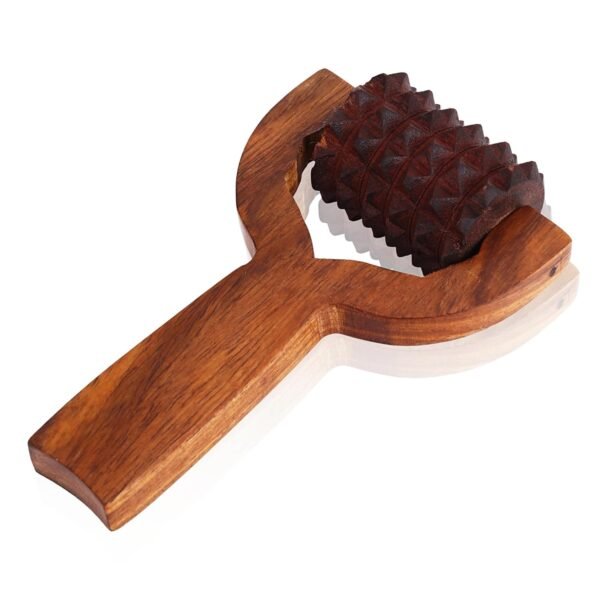 Balyantra Wooden Roller Massager For Scalp