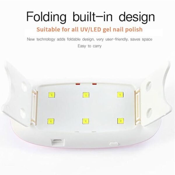 Sun mini UV Lamp 6W USB Nail Dryer For Curing all UV and LED Nail Gel Polish - Image 4